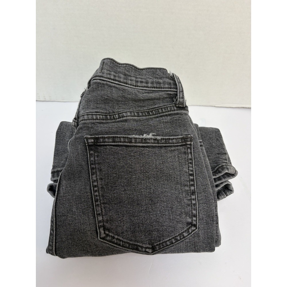 We The Free CRVY Jeans Women's Size 27 Gray High Rise Wide Leg Flare Boho Indie